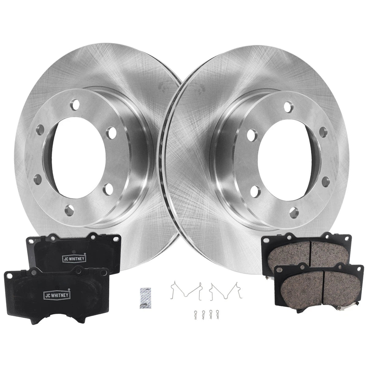 Front Brake Disc Rotors and Pads Kit for Toyota Sequoia Tundra (2003–2006)