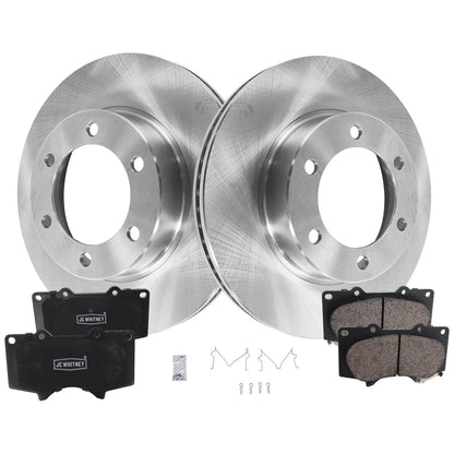 Front Brake Disc Rotors and Pads Kit for Toyota Sequoia Tundra (2003–2006)