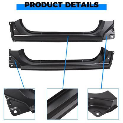 Set of 4 Cab Corners and Rocker Panels for 1973-1987 C10 K10