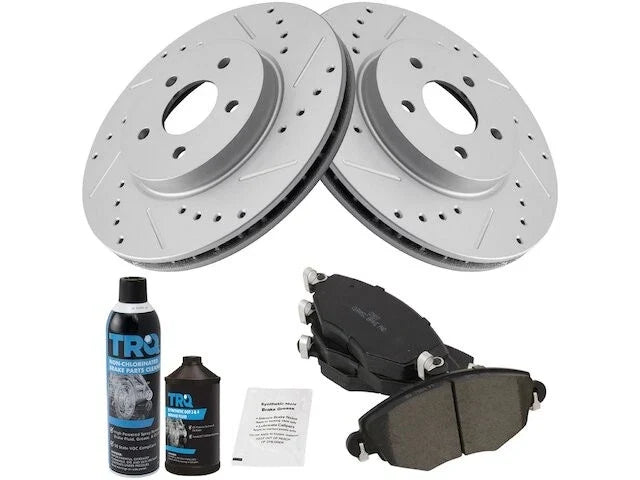 Front Brake Pad and Rotor Kit for Jaguar X Type (2002–2008) BN545PB