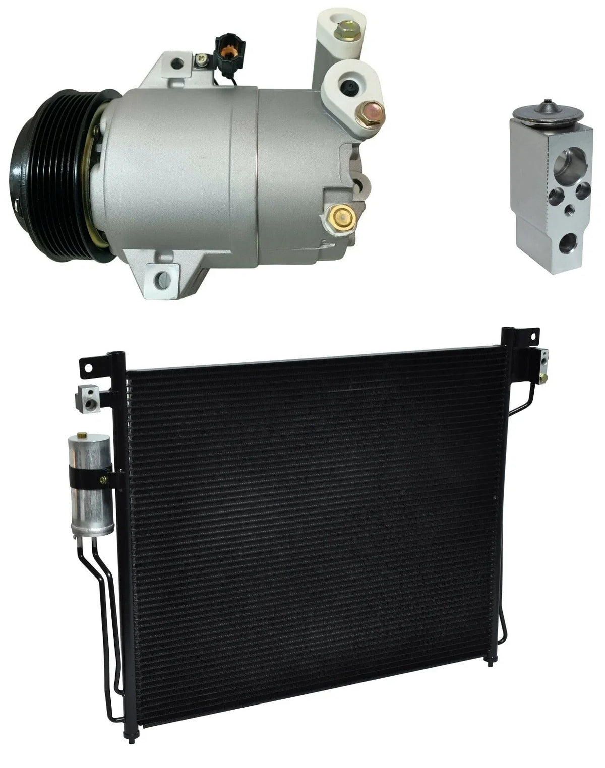 AC Compressor Kit With Condenser for Nissan Pathfinder 4.0L (2005–2005)