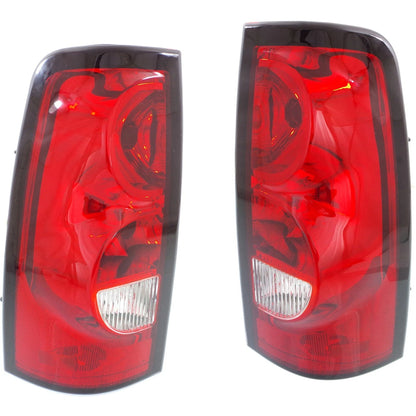 LH & RH Tail Light for Chevrolet Silverado 1500 (2004–2006) Halogen CAPA