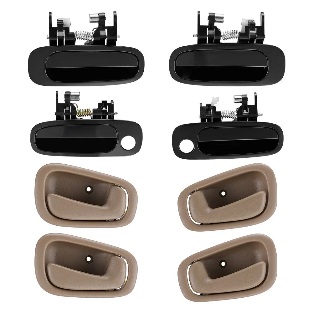 8pcs Exterior Door Handle for Toyota Corolla (1998–2002)