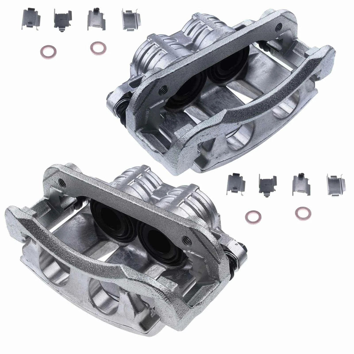 Pair of Front Brake Calipers for Ford Mustang (2005-2010)