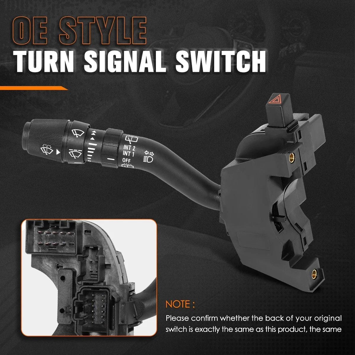 Turn Signal Hazard Light Wiper Combination Switch for Ford Excursion (2002–2005)