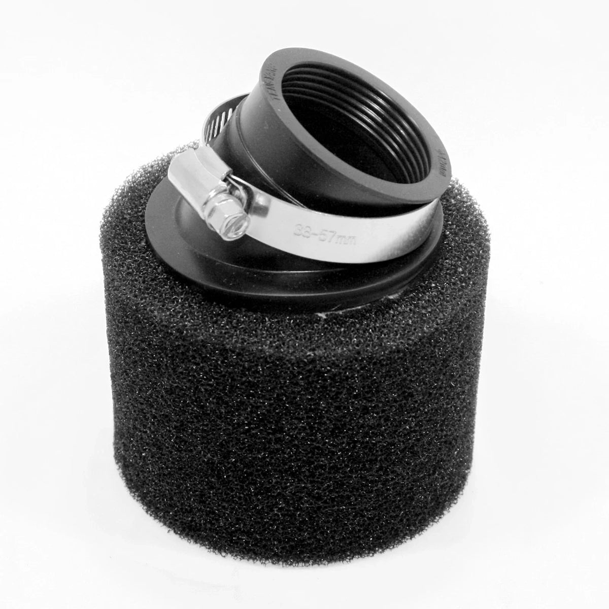 48mm Bent Angled Foam Pod Air Filter for PIT PRO Quad ATV Dune Buggy