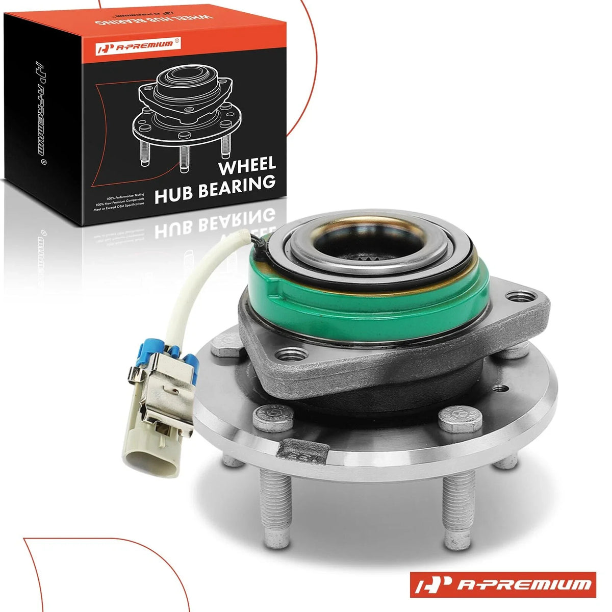Wheel Hub & Bearing Assembly with ABS Sensor for Chevy