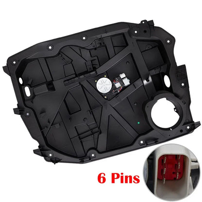 6-Pin Motor Front Driver Side Window Regulator for Jeep Liberty 2008-2013