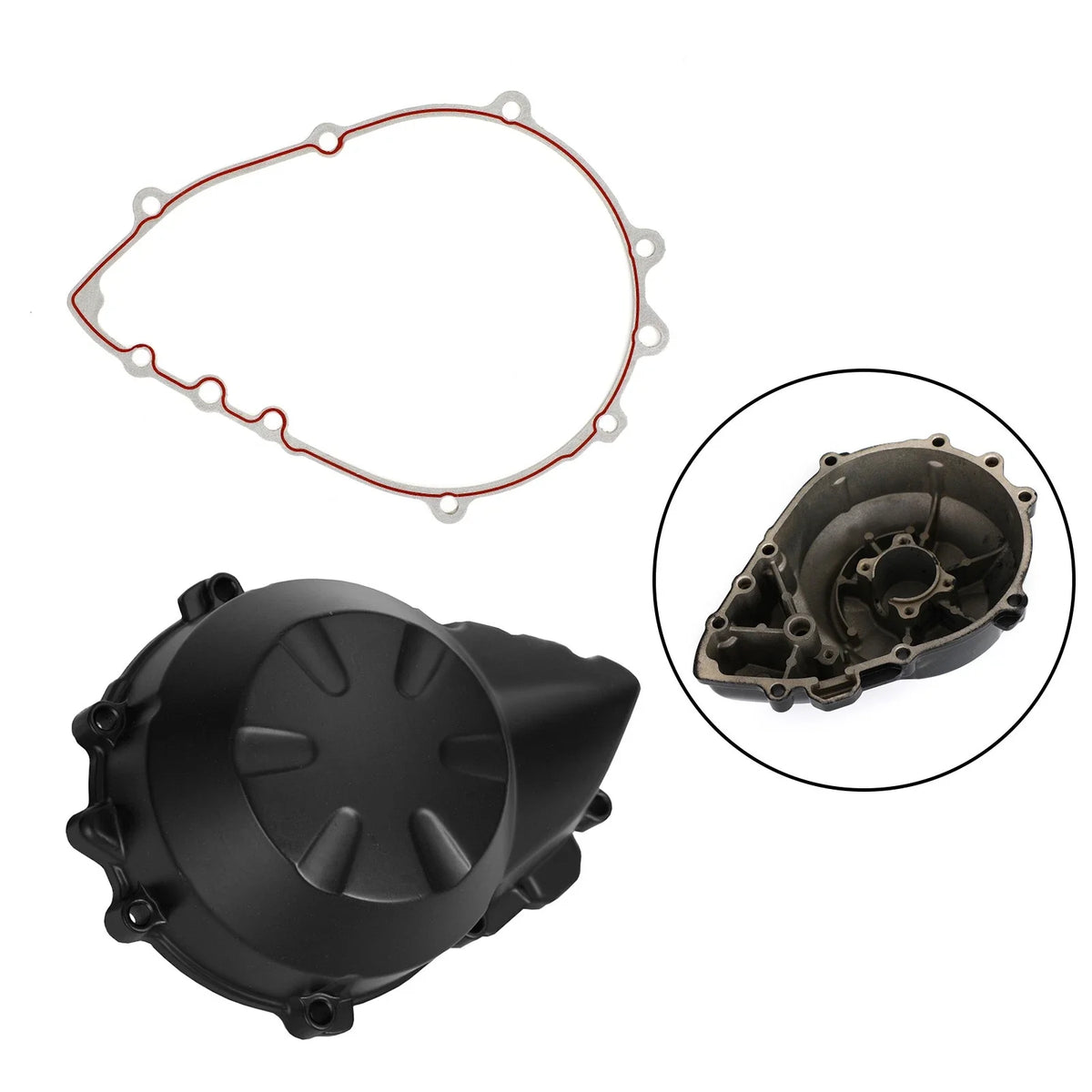 Stator Engine Cover Crankcase for Kawasaki Z750 (2007-2009)