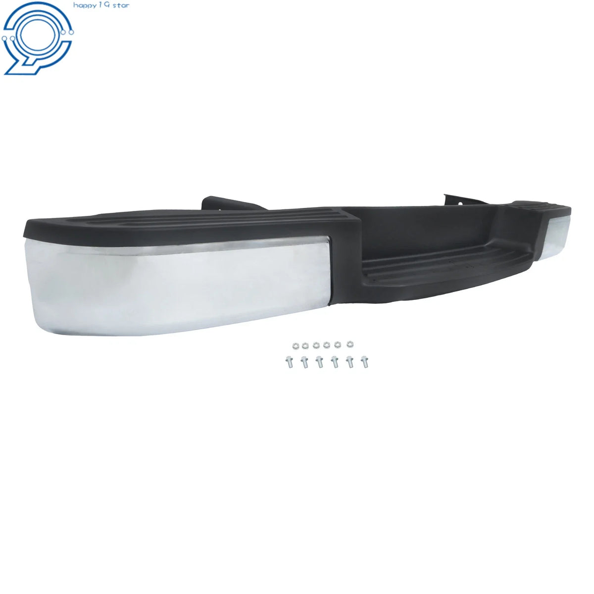 Chrome Rear Step Bumper Assembly for Nissan NV1500 NV2500 (2012–2021)