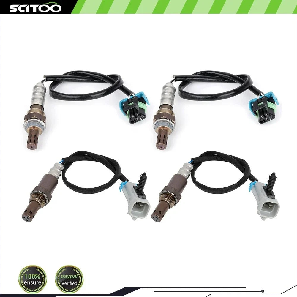 Set of 4 O2 Sensors for 2010 Saturn Vue Upstream/Downstream