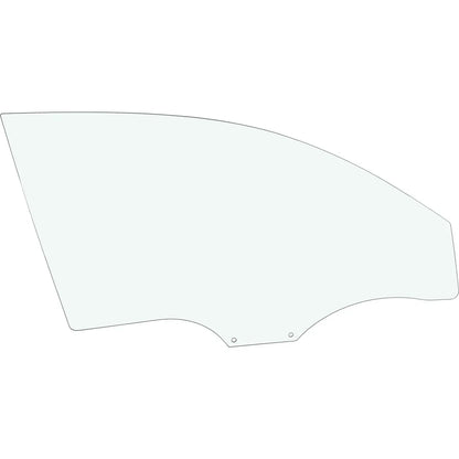 Front Door Glass Pair - Set of 2 for Hyundai Accent