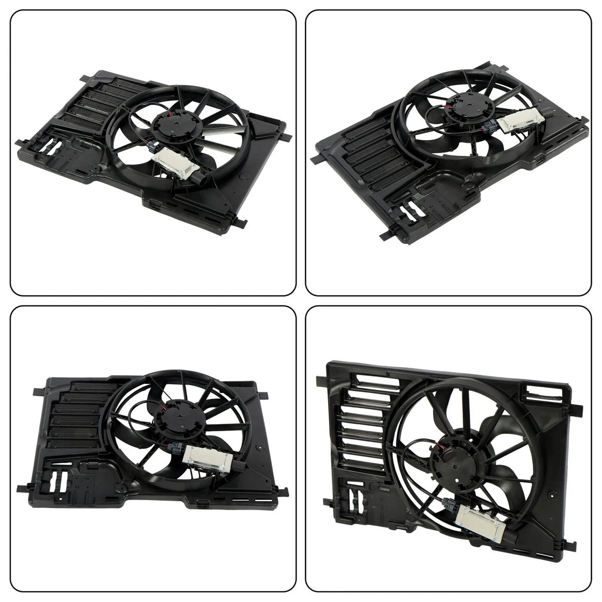 Radiator Cooling Fan with Module for 2.0L L4 Ford Escape (2013–2016)