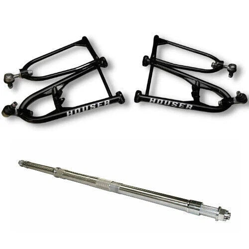 Lonestar LSR Axcalibar Axle + Houser Racing +2 A-Arms for Yamaha Raptor 700 (2006–2023)