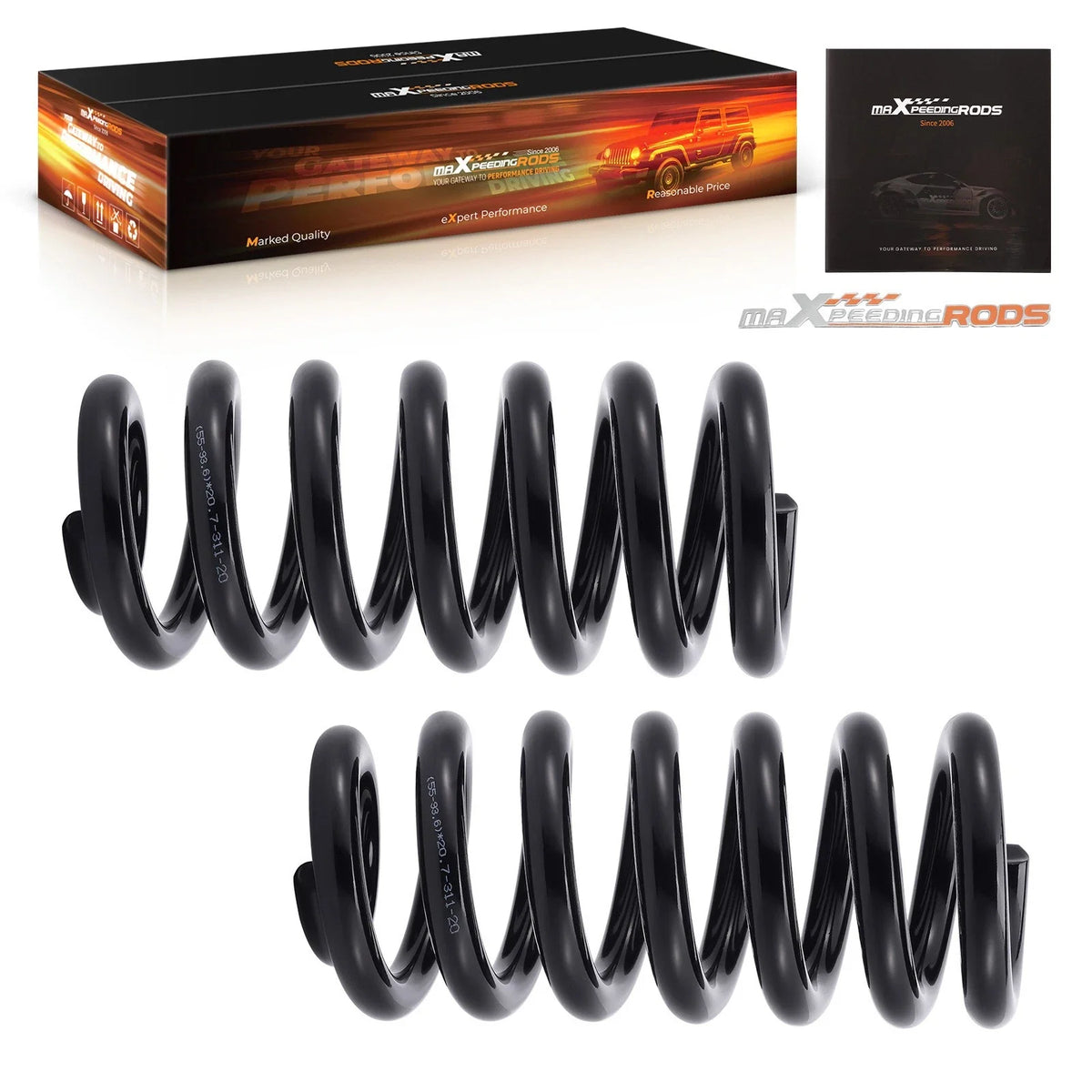 2" Front Drop Coil Spring for Chevy C10 GMC C15 Truck (1963–1972)