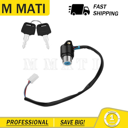 Key Switch Assembly Ignition for Honda VT750C Ace 1998-2003 35100-MBA-610