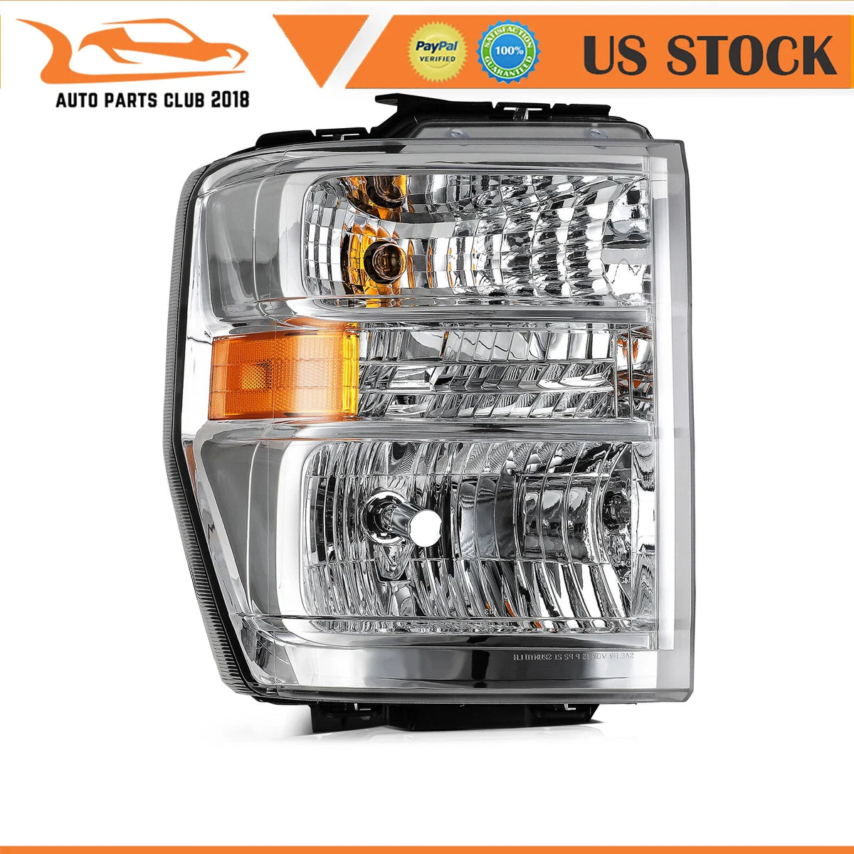 Headlight Assembly for Ford E150-E450 F650 F750 (2008–2021) Right