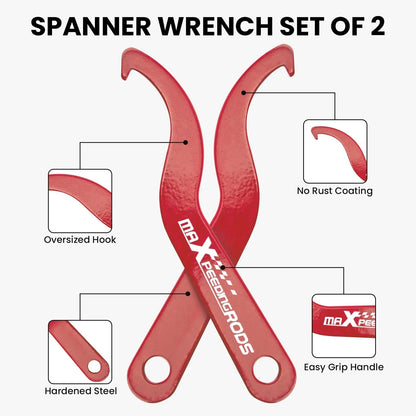 2X Coilover Spanner Wrench Set for