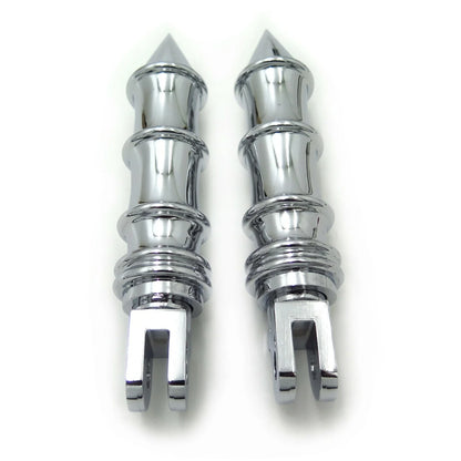 Spike Footpegs - Bamboo for Triumph Bonneville SE (1996–2001)
