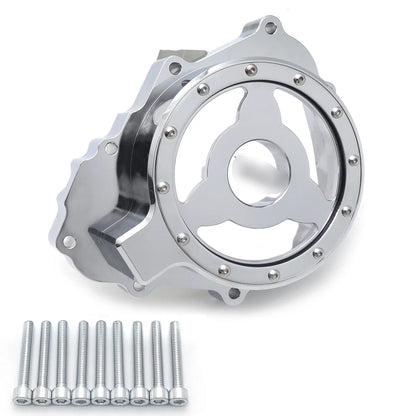CNC Chrome Left Engine Stator Cover for Honda CBR600/F4/F4i (1986–Present)