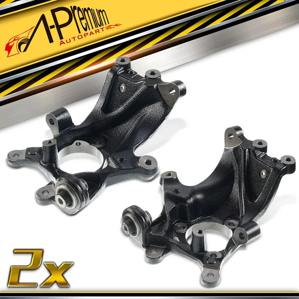 Pair Rear Steering Knuckles with Bushing for Buick LaCrosse (2010–2014)