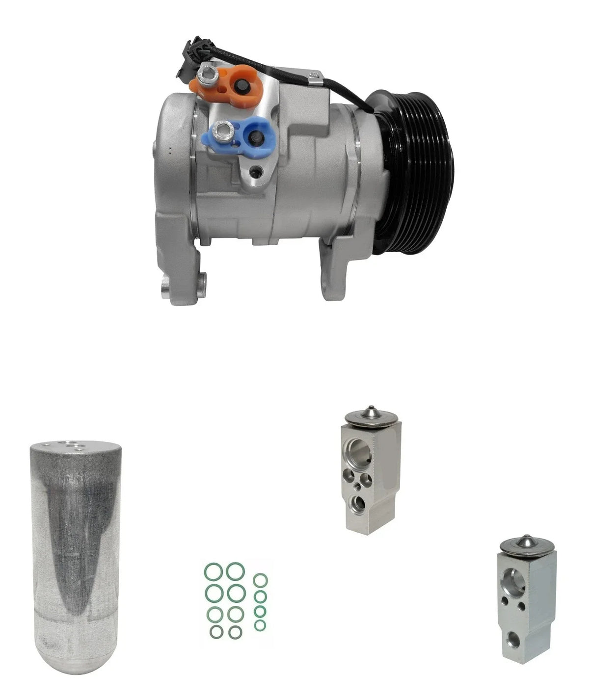 AC Compressor Kit Replacement for Chrysler Aspen 5.7L (2008–2009)