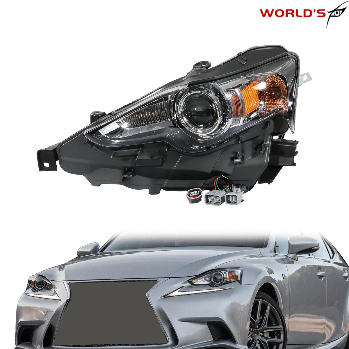 HID Headlight Assembly for Lexus IS (2014–2016) Left Side