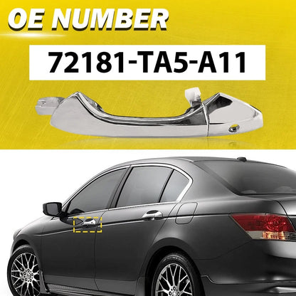 Driver Side Front Door Handle in Chrome for Honda Accord 2008-2012
