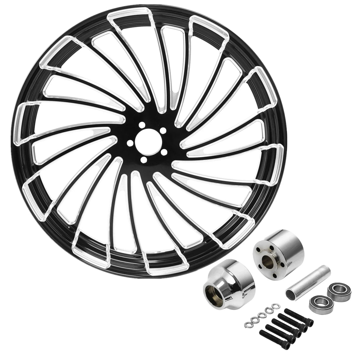 32-Inch Front Wheel Rim in Chrome for Harley Road Glide (2008–Present)