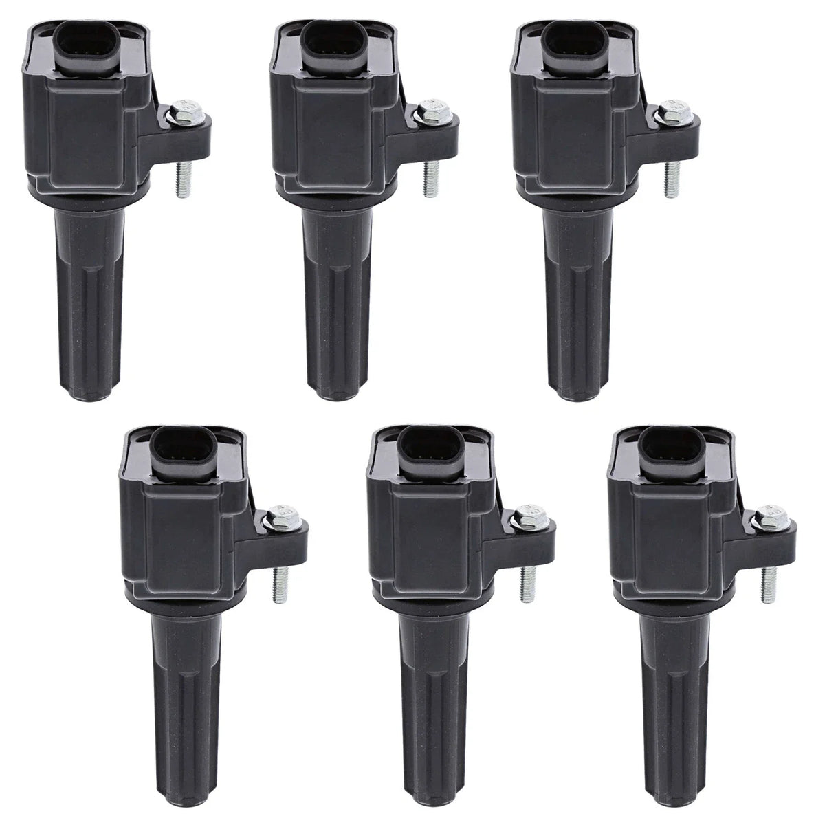 Set of 6 Denso COP Ignition Coils for Rainier Trailblazer Envoy 9-7x (2002–2009)