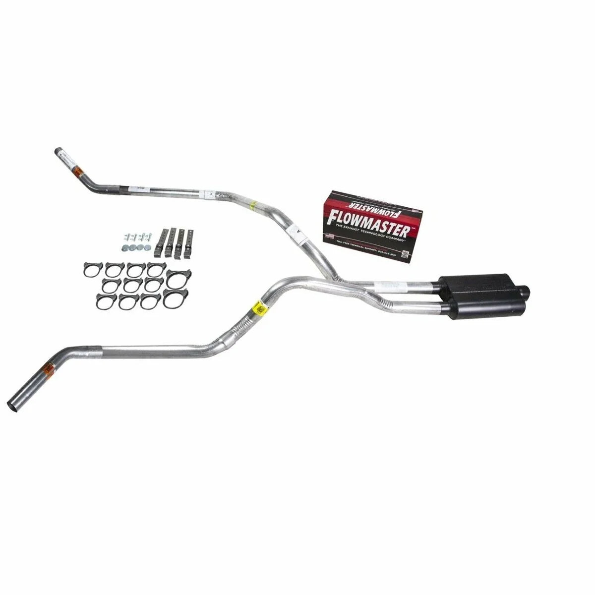 Dual Exhaust Pipe for Dakota (1997–2005) - Flowmaster Super 44 Corner Exit