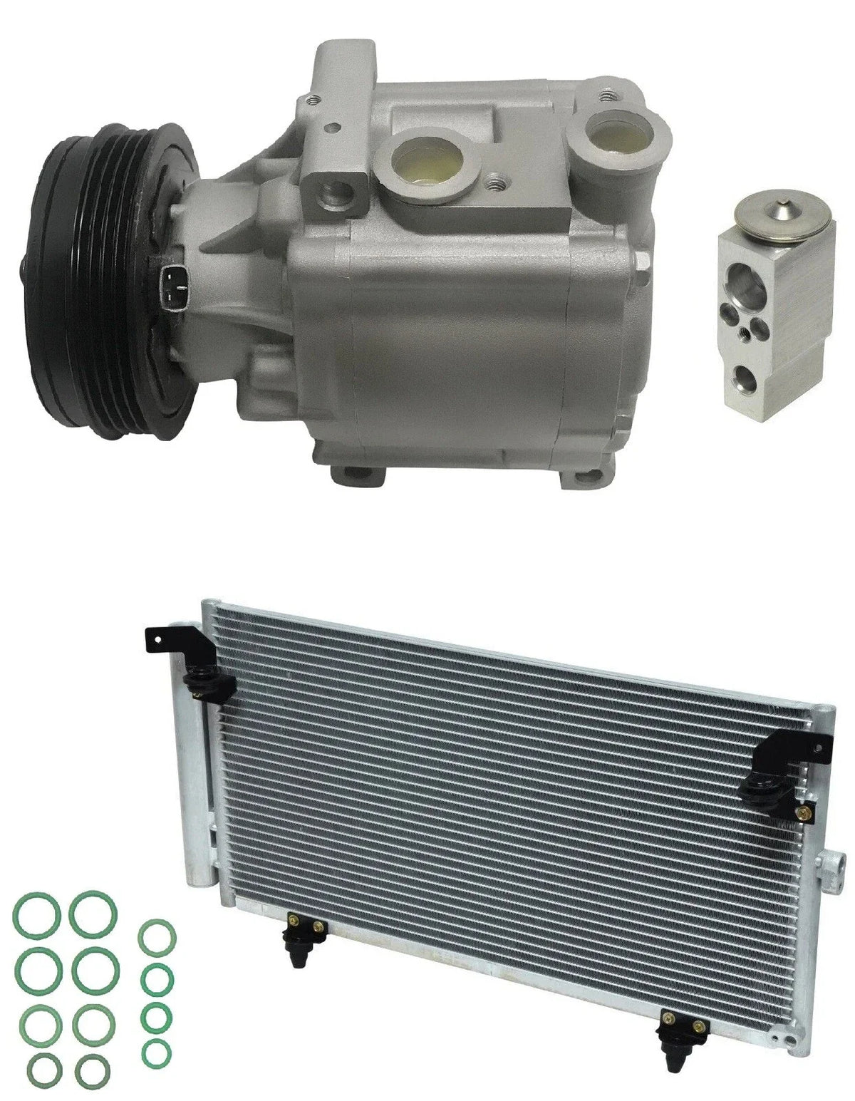 AC Compressor Kit with Condenser for Subaru Outback 2.5L (2006–2009)