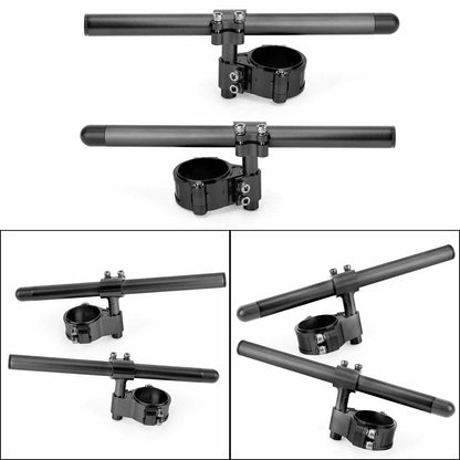 Universal Fit Adjustable CNC Billet Clip Ons Handlebar Kit