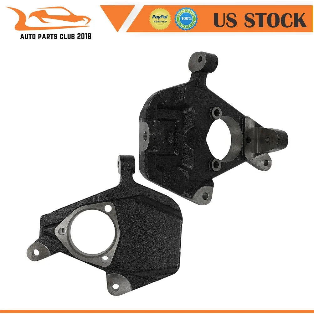 2" Suspension Drop Lowering Spindles for Chevy GMC Silverado Sierra 1500 (1999–2006)