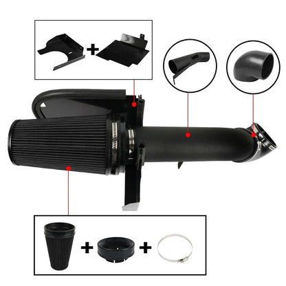 4" Air Intake Kit with Cold Heat Shield for 1999-2006 Chevy Silverado 1500