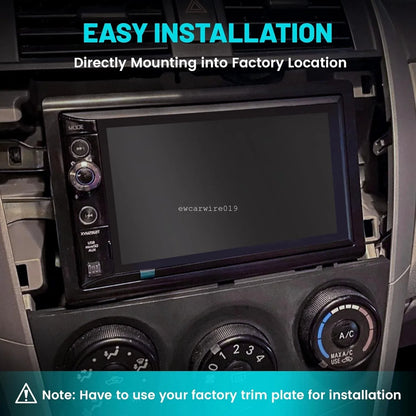 Double Din Car Stereo Install Kit for Honda CR-V 2007-2011