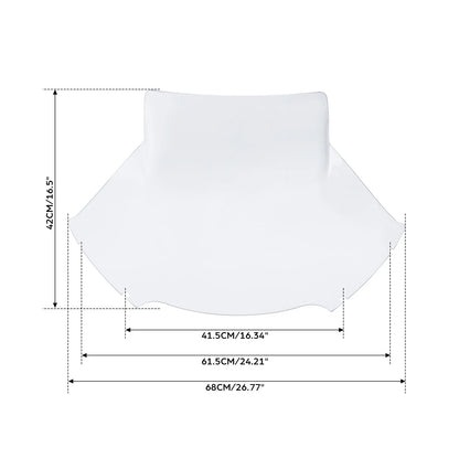 Clear Windshield 16.5" for Harley Road Glide FLTR 2015-2024
