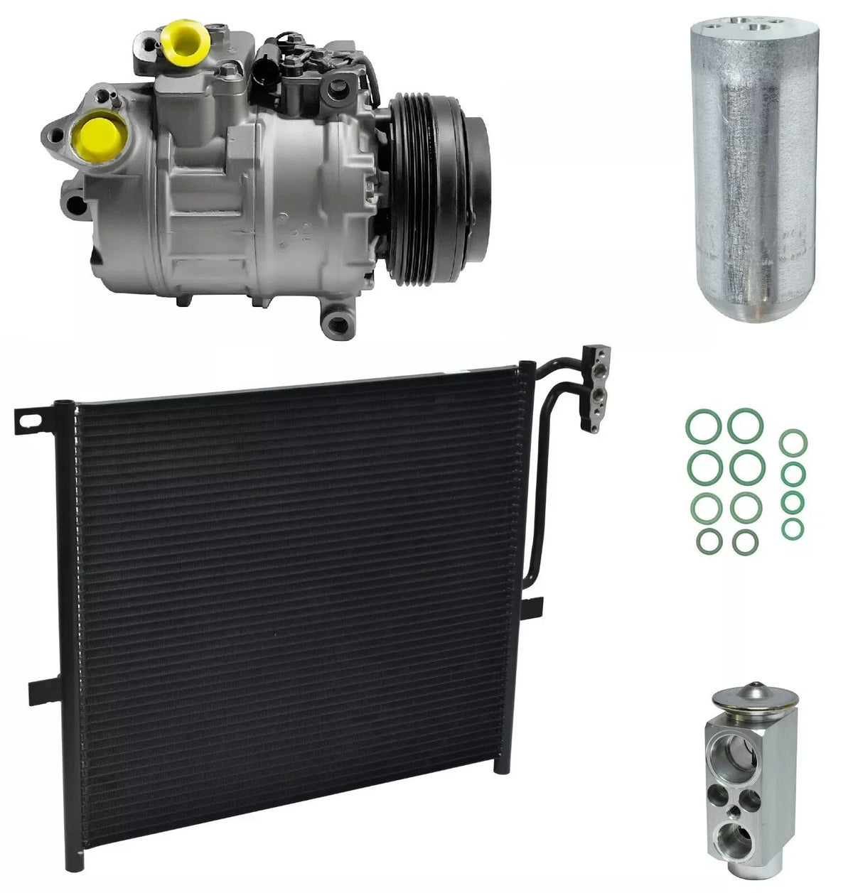 AC Compressor Kit With Condenser for BMW X3 2.5i (2005–2006)
