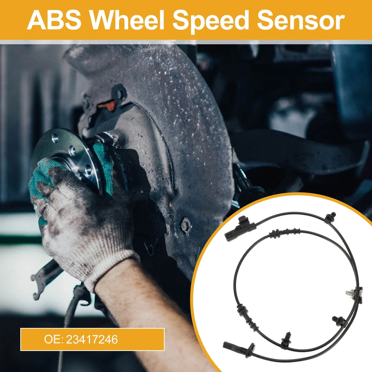 ABS Wheel Speed Sensor No. 23417246 for Chevrolet Malibu (2013–2015)