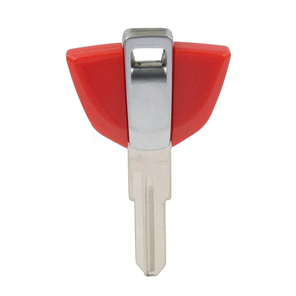 Blank Key Blade Red Uncut for BMW G310R G310GS C600 C650GT F700GS F800GS