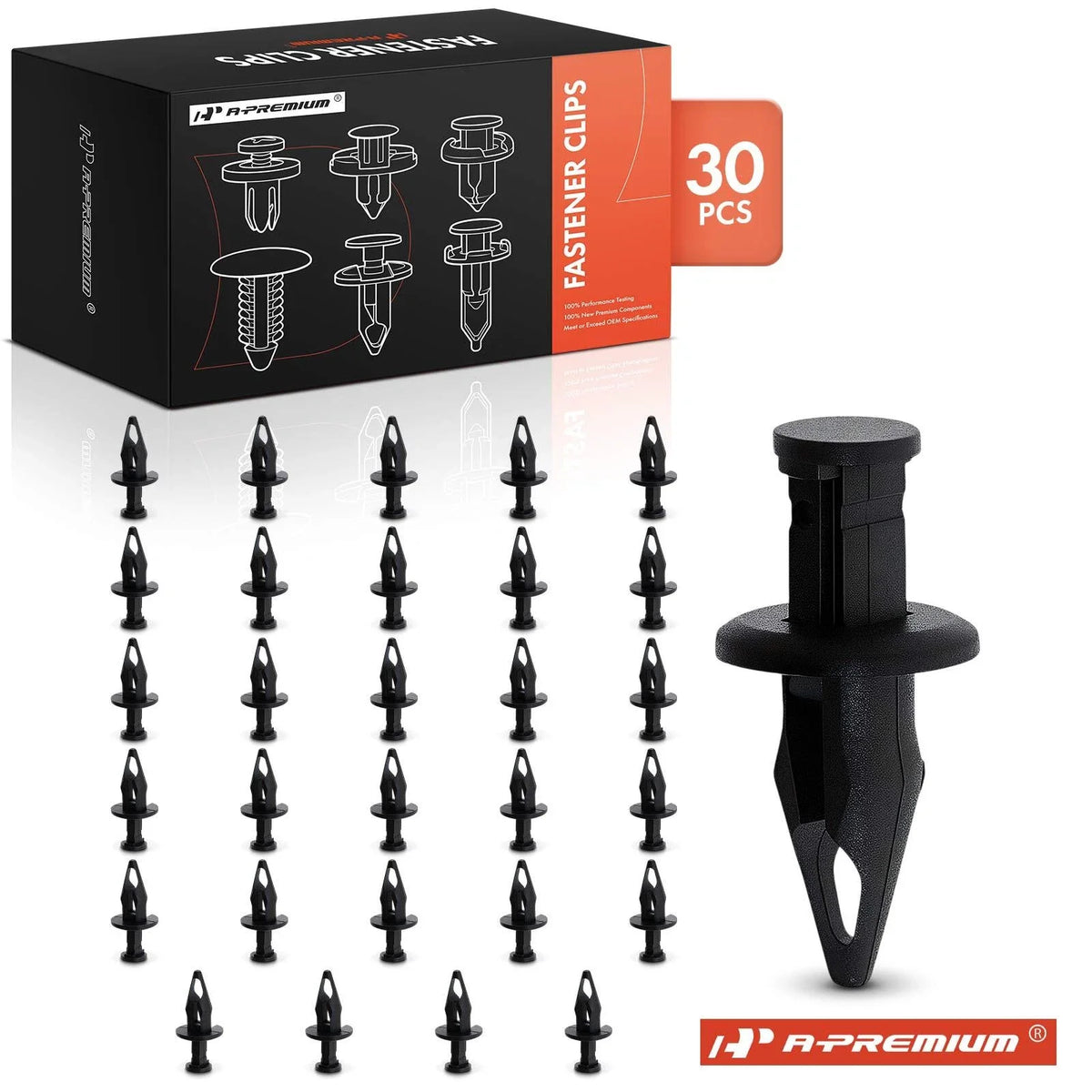 30Pcs Front Bumper Fascia Retainer Clips for Buick Chevrolet GMC