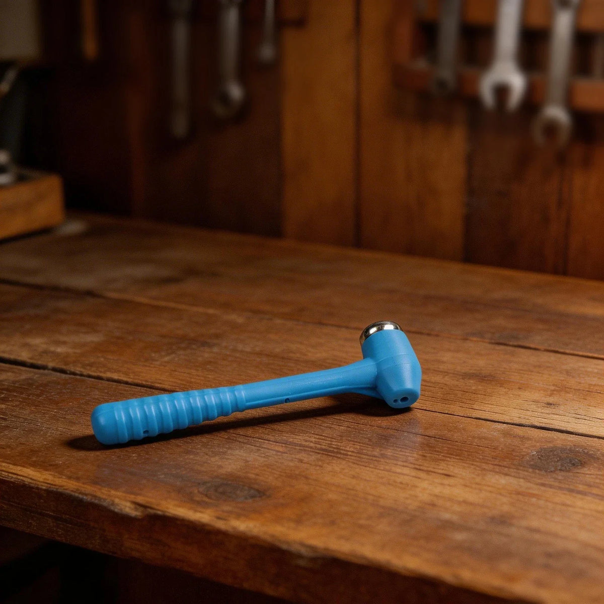 Rubber Hammer with Metal Base for Miniature Model Construction