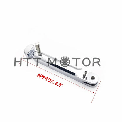 CNC Aluminum Kickstand Foot for Kawasaki ZX10R (2016) Chrome