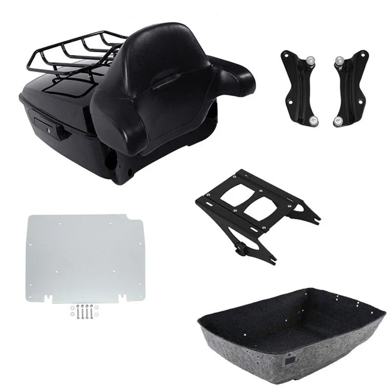 Trunk Pad Mount Rack for Harley Touring Road Glide (2014-2026)