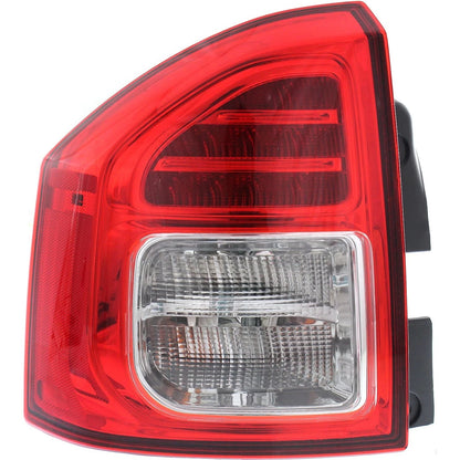 Tail Light Set of 2 for Jeep Compass (2011–2013) LED with Bulbs