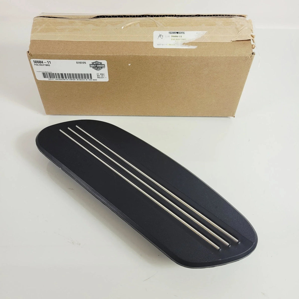 Right Side Floorboard Insert for Harley Touring 1986–2023 - 50684-11