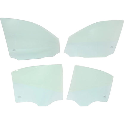 4-Piece Door Glass Set for MB C Class