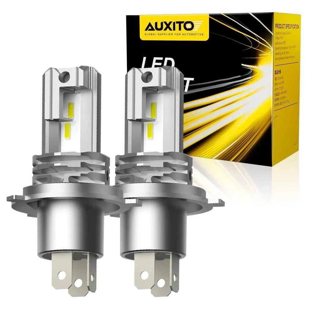2X 9003/H4 LED Headlight Bulbs Conversion Kit for