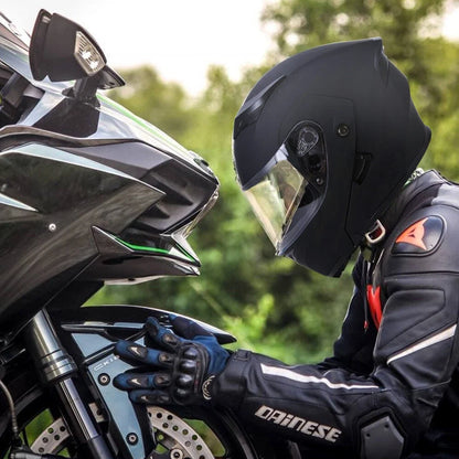 DOT Modular Full Face Helmet for Motorcycle ATV (M, L, XL, XXL)