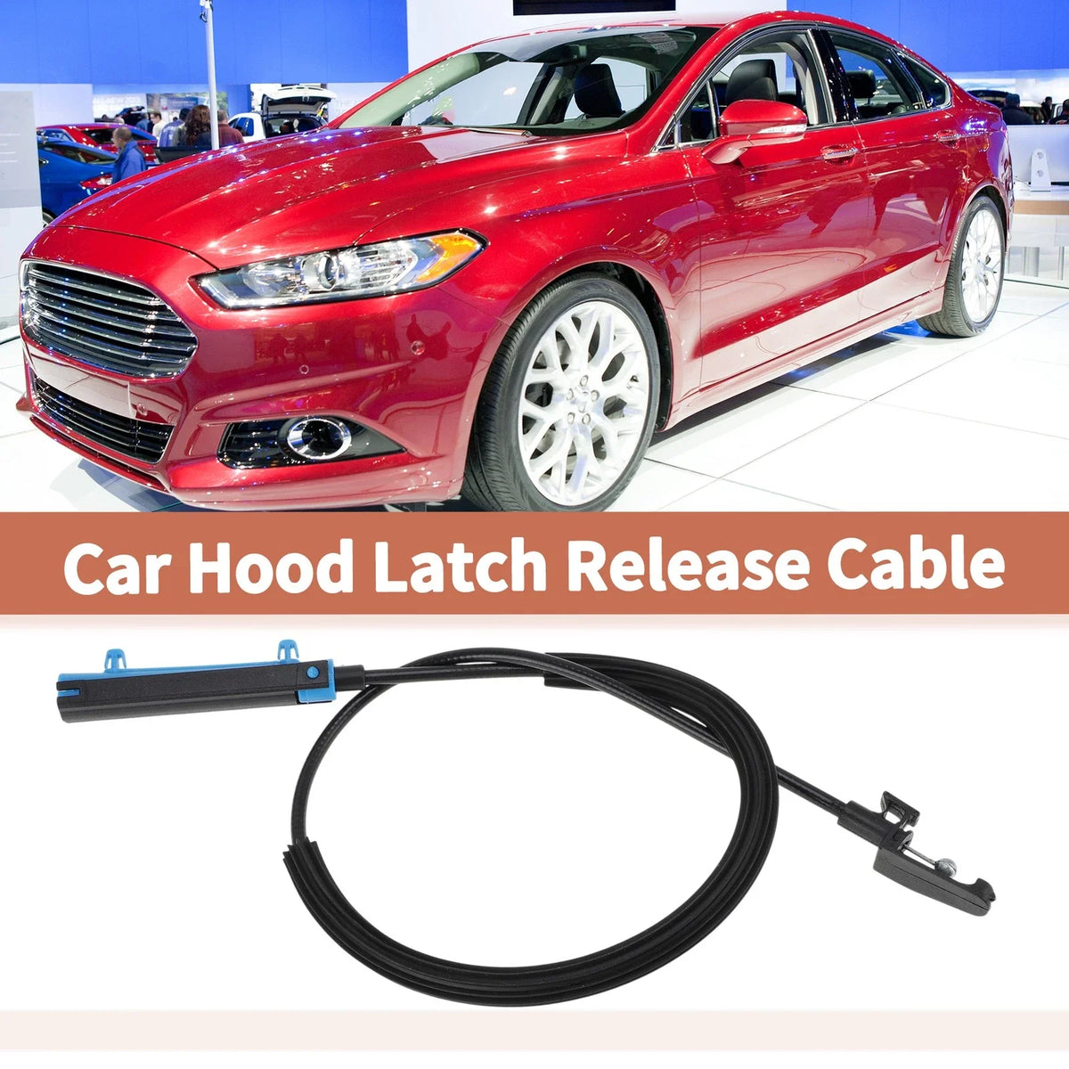 Front Hood Release Cable for Volkswagen Golf Sportwagen GTI (2015–2018) 5G1823531C